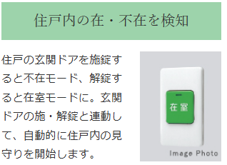 デュオセーヌ豊田  【見守り】住戸内の在_
