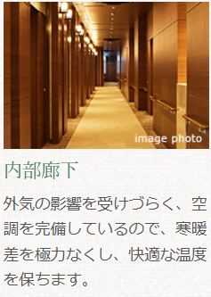 デュオセーヌ豊田  内部廊下